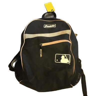 Used Franklin BB/SB Player Backpack Black 11730-S000070788