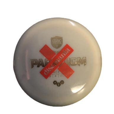 Used Discmania PARADIGM Disc Golf Driver White 11730-S000070423