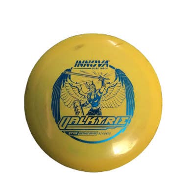 Used Innova STAR VALKYRIE Disc Golf Driver Gold 11730-S000070425