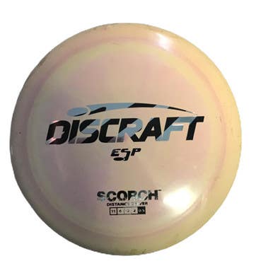 Used Discraft ESP SCORCH Disc Golf Driver Almond 11730-S000070431