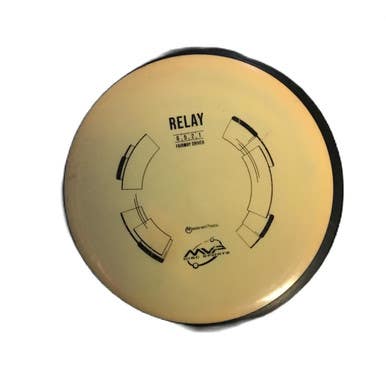 Used MVP NEUTRON RELAY Disc Golf Driver Tan 11730-S000070452
