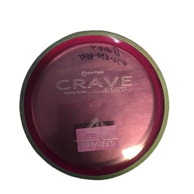 Used Axiom PROTON CRAVE Disc Golf Driver Purple 11730-S000070448