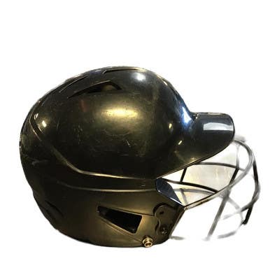 Used Champro HXT Batting Helmet w/Mask Black SM 11730-S000070518