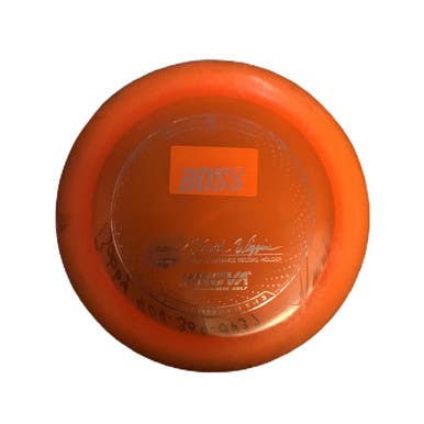 Used Innova CHAMPION BOSS Disc Golf Driver Orange 11730-S000070490