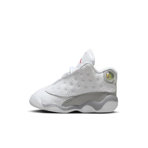 Jordan 13 Retro DJ3004-160 Sneakers Toddler 9 White Gray Lifestyle Shoes HTAT564