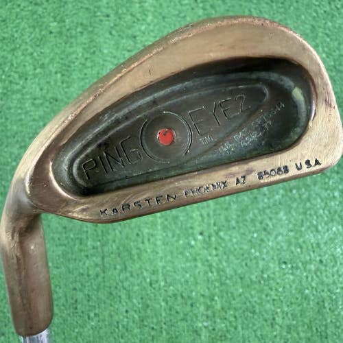 Ping Eye 2 Becu Beryllium Copper 4 Iron Red Dot Steel Shaft Stiff Left Handed