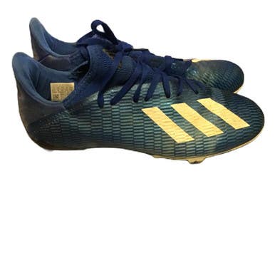 Used Adidas X 19.3 FG Soccer Cleats Royal Blue Senior 6.5 11730-S000070576