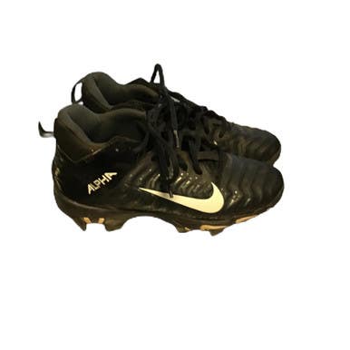 Used Nike AQ7654-0101 Jr FB Cleats Black Junior 04.5 11730-S000070582