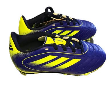 Used Adidas JH6646 Soccer Cleats Royal Blue Youth 11.0 11730-S000070249