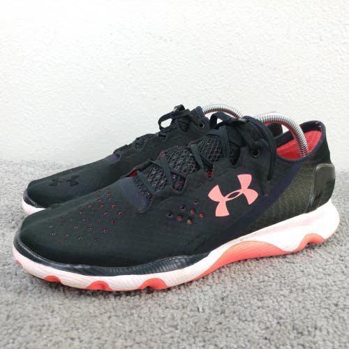 Under Armour Speedform Apollo Vent Womens Size 11 Shoes Low Top Black Sneakers