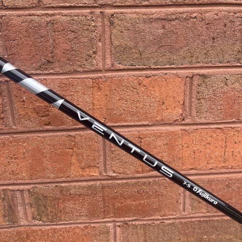 Fujikura Ventus Velocore Black 7-S Driver Shaft w/ Titleist Adapter 44 JumboMax