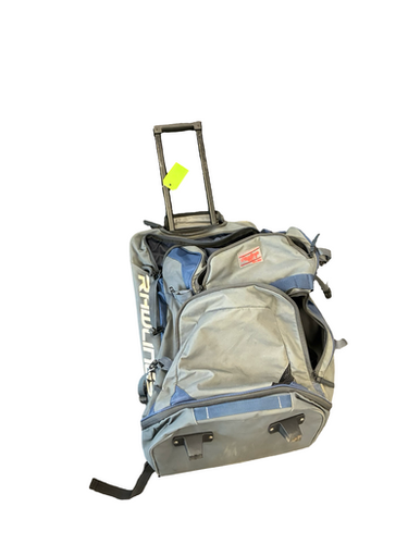Used Rawlings ROLL BAG BB/SB Player Wheeled Bag Grey 11682-S000128946