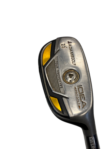 Used Adams Golf IDEA PRO GOLD  23 Mens Hybrid Club RH 4 Hybrid 11682-S000128913