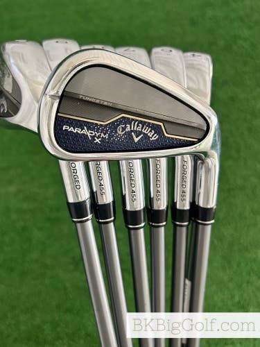 Callaway Paradym X Forged Iron Set 4-P / HZRDUS 6.0 Stiff Graphite