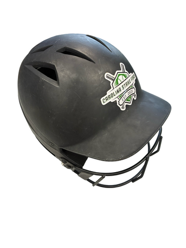 Used Champro HELMET W MASK Batting Helmet w/Mask Black MD 11682-S000129062