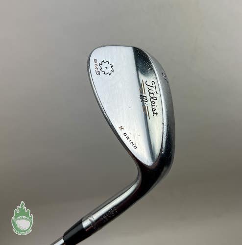 Right Hand Titleist Vokey SM5 Wedge 60*-11 K-Grind Wedge Flex Steel Golf Club