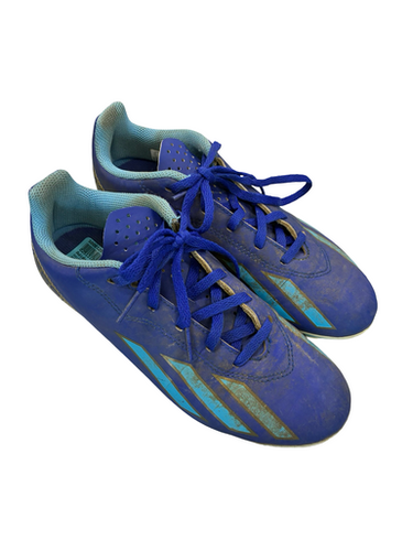 Used Adidas Soccer Cleats Royal Blue Junior 04 11682-S000129983