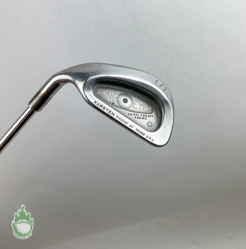 Used Left Handed Ping Eye 2 Sand Wedge Black Dot Stiff Flex Steel Golf Club