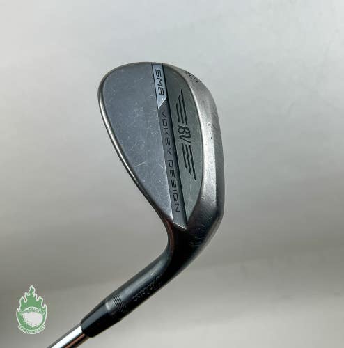 Titleist Vokey SM8 M Grind Jet Black Wedge 56*-08 Wedge Flex Steel Golf Club