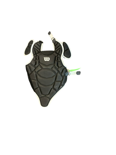 Used Wilson WILSON CHEST PROTECTOR Catchers Chest Protector Black Youth 11682-S000130039