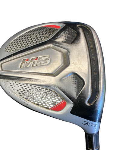 Used Taylormade M6  3/15 Mens Fairway Wood RH 3 Wood 11682-S000130027