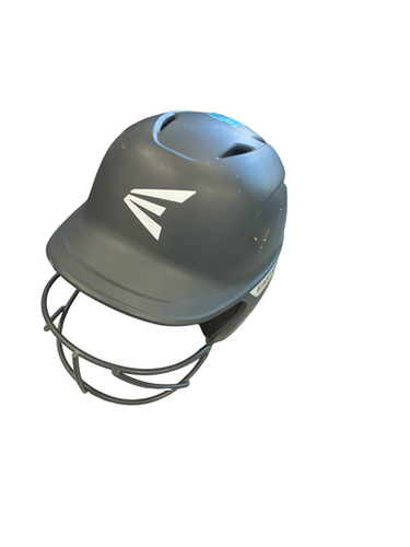Used Easton BATTING HELMET W MASK Batting Helmet w/Mask Grey SM 11682-S000130038