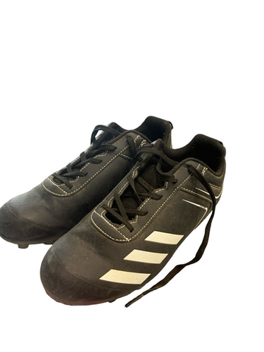 Used Adidas CLEATS BB/SB Cleats Black Junior 04 11682-S000130066