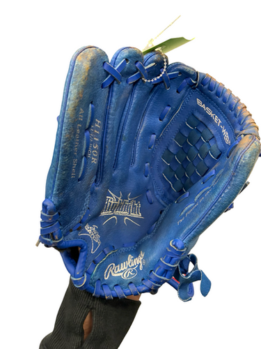 Used Rawlings HIGHLIGHT SERIES  11 1/2IN BB/SB Glove LH Throw Royal Blue 11 1/2" 11682-S000130316