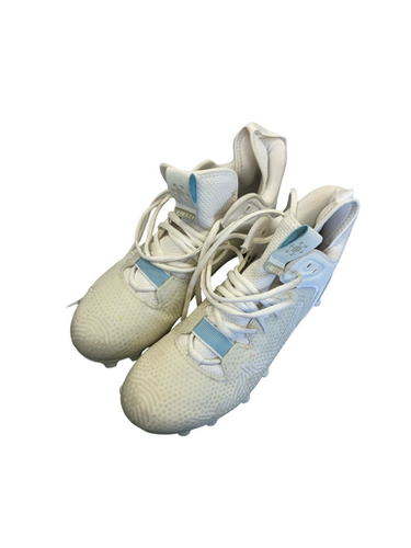 Used New Balance LAX Cleats Mens White Senior 8.5 11682-S000130358