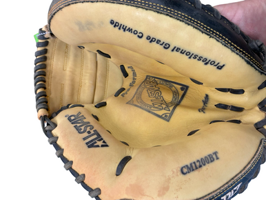 Used All-Star CATCHERS MITT BB/SB Catchers LH Throw Tan 32" 11682-S000130360