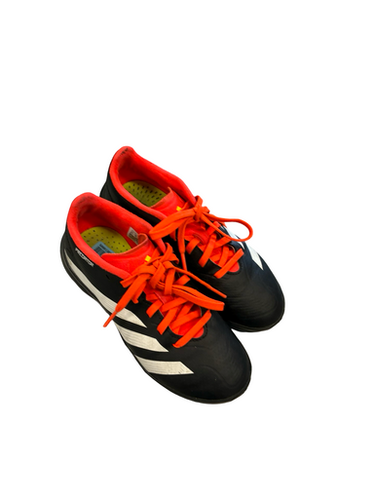Used Adidas Soccer Turf Shoes Black Junior 02.5 11682-S000130392