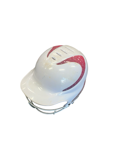 Used RIP-IT HELMET W/MASK Batting Helmet w/Mask White S/M 11682-S000130403