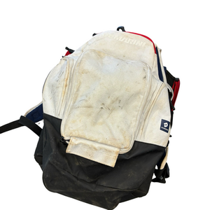 Used Demarini BACKPACK BB/SB Player Backpack White 11682-S000130406