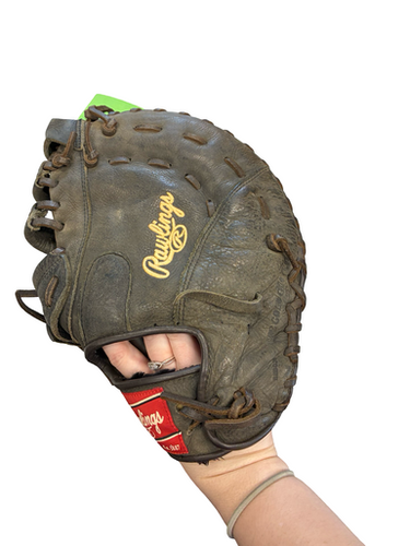 Used Rawlings PREMIUM SERIES BB/SB First Base LH Throw Black 12 1/2" 11682-S000130513