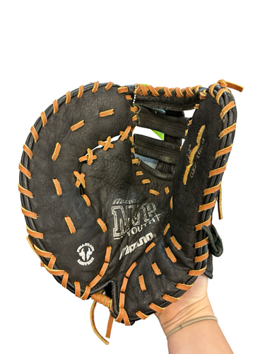 Used Mizuno MVP BB/SB Glove LH Throw Black 12" 11682-S000130514