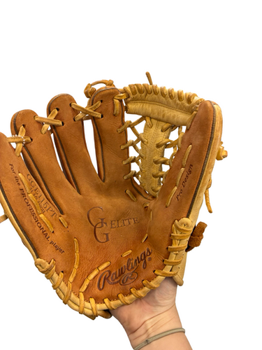 Used Rawlings GG ELITE BB/SB Glove LH Throw Brown 11 1/2" 11682-S000130516