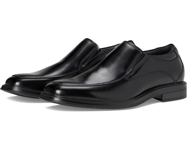 Dockers Lawton 90-36974 Loafers Men's US 10.5 Black Leather Dress Shoes ZAP568