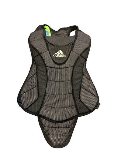 Used Adidas CHEST PROTECTOR Catchers Chest Protector Black Junior 11682-S000130563