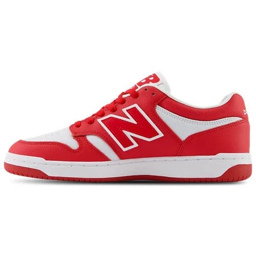 New Balance 480 BB480LHR Sneakers Women's Red White Lifestyle Shoes DWA1407