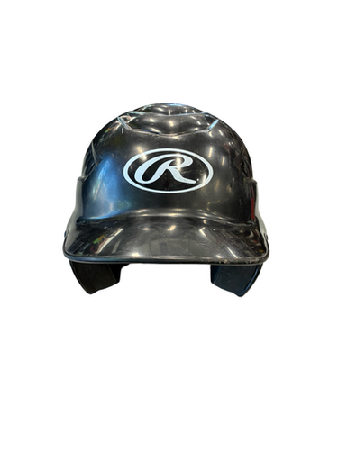 Used Rawlings BATTING HELMET Batting Helmet No Mask Black S/M 11682-S000130616