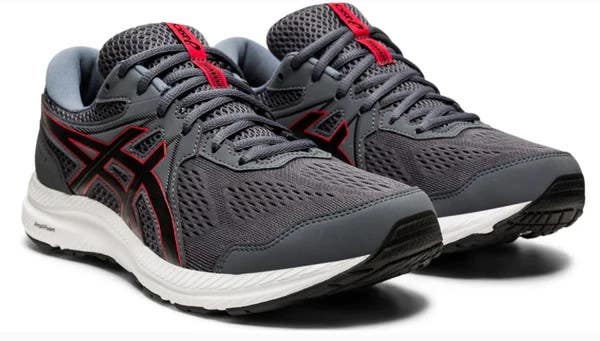 Asics Gel-Contend 7 1011B040.020 Sneakers Men's 7.5 Gray Running Shoes gbnc1049