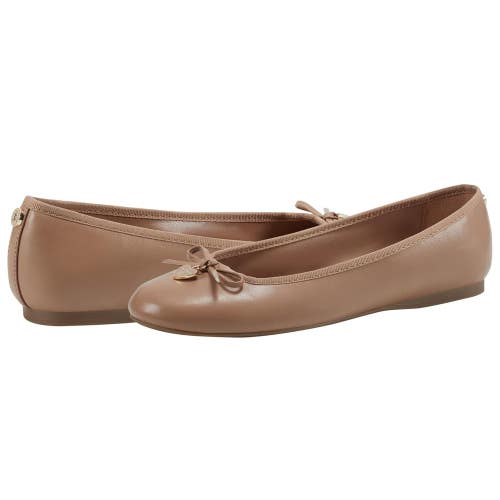 Bandolino Piheart Ballet Flats Women's 11 M Light Natural Leather Slip On NCZ326