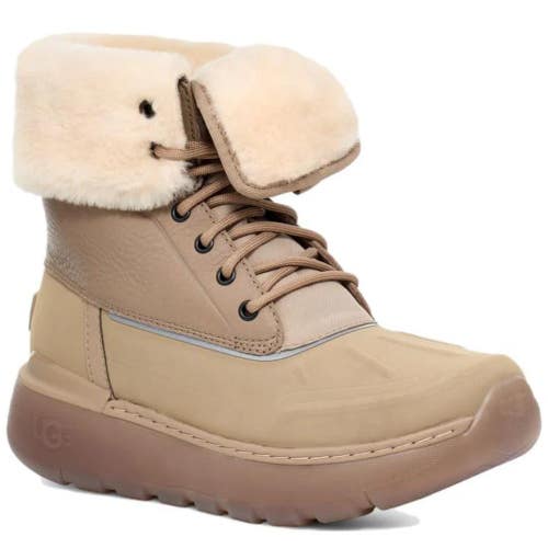 UGG City Butte 1153390-DUNE Men's US 12 Beige Leather Weather Boots NCZ362