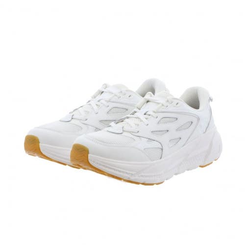 Hoka One One Clifton L 1160050-WWH Sneakers Men's 10.5 Whie Running Shoes DDK956