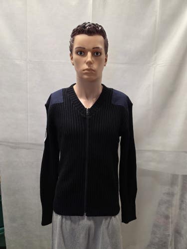 Rare Vintage MTA Conductor Full Zip Sweater L