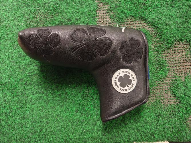 Live Lucky Black Clover Limited Edition Blade Putter Headcover