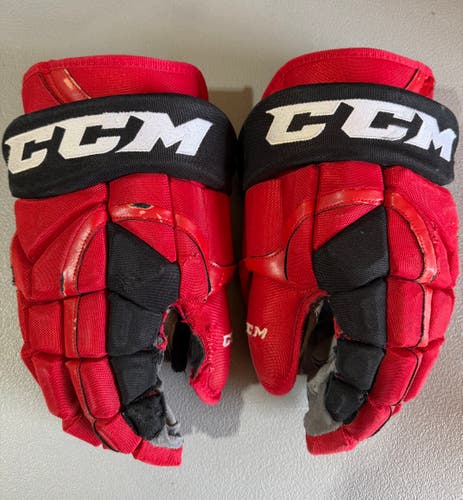 CCM HG12 Pro Stock Hockey Gloves 15” Devils 8163