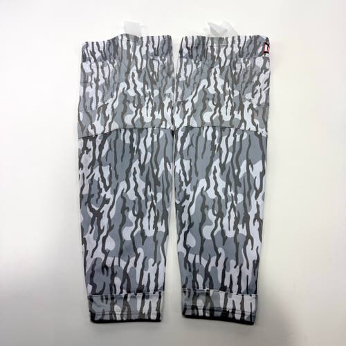 Used Once Military Appreciation Chicago Steel Tidal Wave Hockey Socks - Large