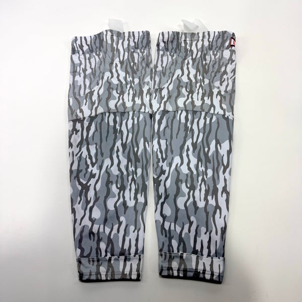 Used Once Military Appreciation Chicago Steel Tidal Wave Hockey Socks - Large
