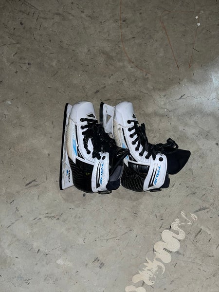 2024 True Custom Pro Hockey Goalie Skates Regular Width Size 6.5 (Used)